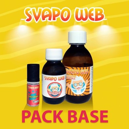 Svapoweb - Pack Base 210ml 50VG/50PG 1mg nicotina 