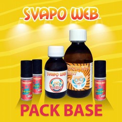 Svapoweb - Pack Base 90ml 50VG/50PG 6mg nicotina 
