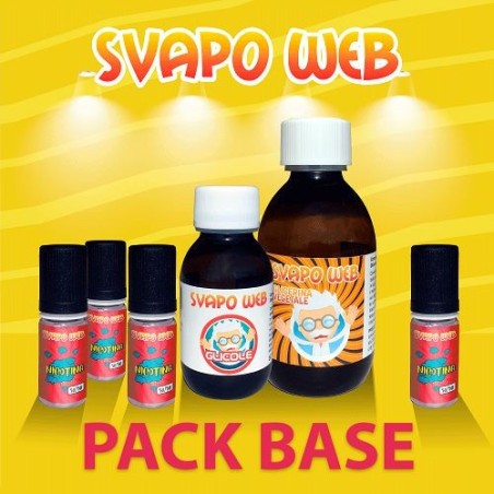 Svapoweb - Pack Base 100ml 70VG/30PG 8mg nicotina 