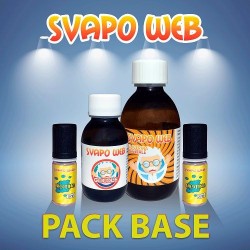 Svapoweb - Pack Base 80ml 70VG/30PG 5mg nicotina 