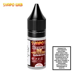 Svapoweb - Brown Tobacco 18mg nicotina 10ml