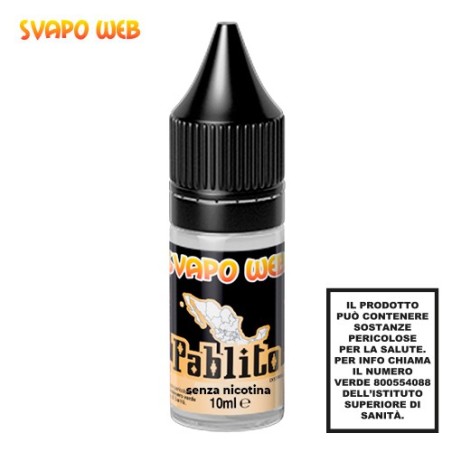 Svapoweb - Pablito senza nicotina 10ml