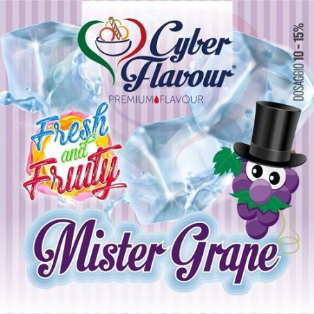 Cyber Flavour Fresh&Fruit - Aroma Mr. Grape 10ml