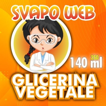 Svapoweb - Glicerina Vegetale FU 140ml in flacone da 250ml 