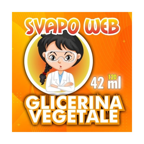 Svapoweb - Glicerina Vegetale FU 42ml in flacone da 120ml