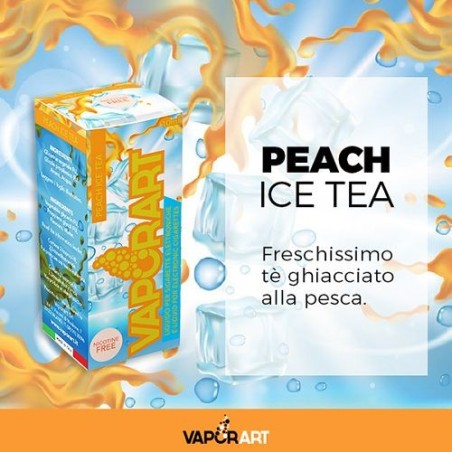 VAPORART - PEACH ICE TEA SENZA NICOTINA 10ML