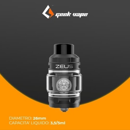 Atomizzatore Geekvape Zeus 2ml Black