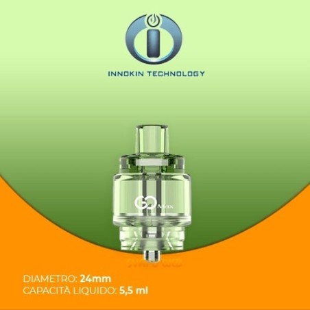 Atomizzatore Innokin GoMax 5.5ml Verde