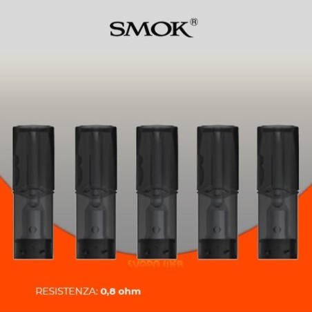 Cartucce Smok SLM da 0.8ml - 5 Pezzi