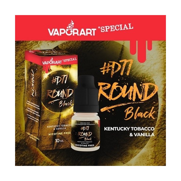 Vaporart Special - Round Black 4mg Nicotina 10ml
