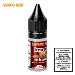 Svapoweb - Brown Tobacco senza nicotina 10ml
