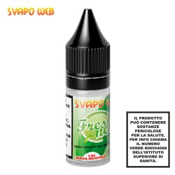 Svapoweb - Freshness senza nicotina 10ml