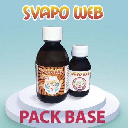 Svapoweb - Pack Base 200ml 50VG/50PG senza nicotina