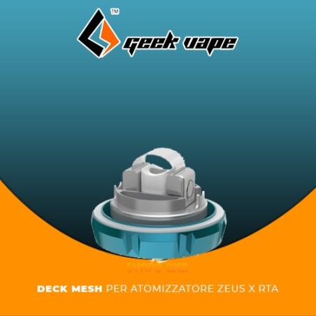Geekvape - Deck Mesh Rigenerazione Zeus X Green