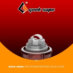 Geekvape - Deck Mesh Rigenerazione Zeus X Wine Red