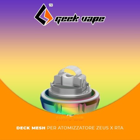 Geekvape - Deck Mesh Rigenerazione Zeus X Rainbow