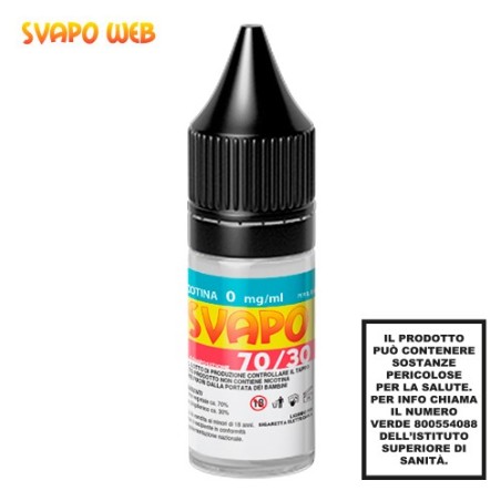 SVAPOWEB - Base 10ml 70/30 Senza Nicotina