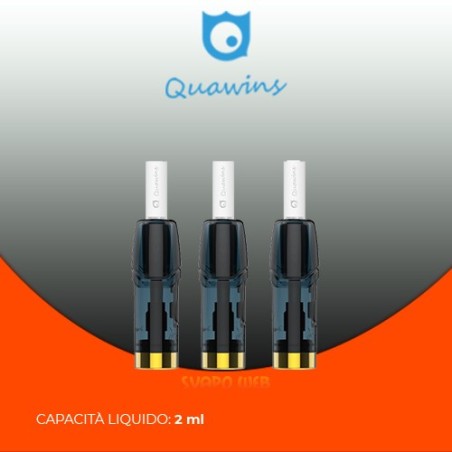 Cartucce Quawins per VStick Pro da 1.4ohm DS Version - 3 Pezzi