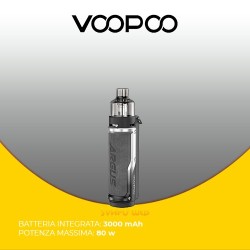 Kit VOOPOO Argus Pro 3000mAh 80w Vintage Grey & Silver