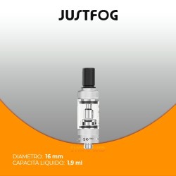 Atomizzatore Justfog Q16 Pro Silver