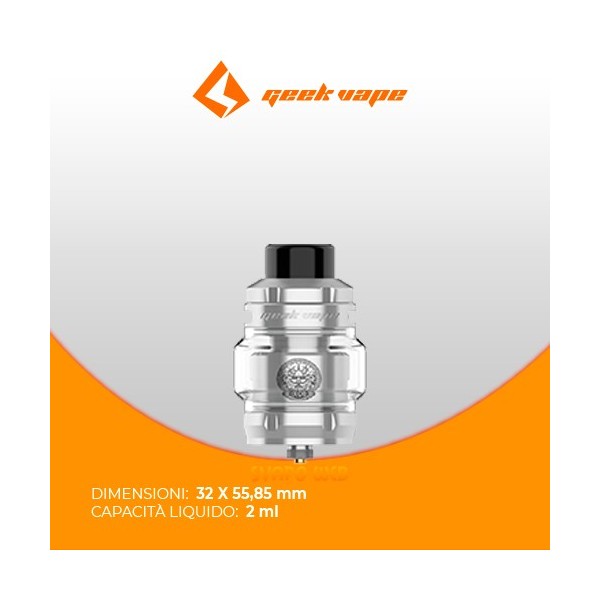 Atomizzatore Geekvape Zeus Max 2ml Silver