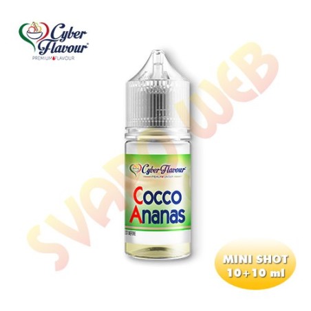 Cyber Flavour - Aroma Mix 10 + 10 Cocco Ananas 10ml