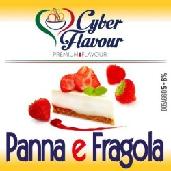 Cyber Flavour - Aroma Panna e Fragola 10ml