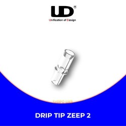 Drip Tip in Plastica per Zeep 2 Trasparente Satinato