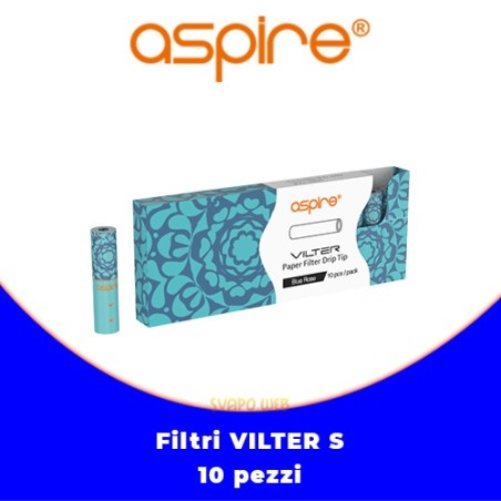 Filtri Blue Rose in cotone per Aspire per Vilter / Vilter S - 10 Pezzi