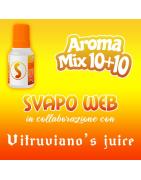 Aromi 10ml Mini - Svapoweb &amp; Vitruviano's Juice