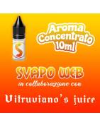 Aromi 10ml - Svapoweb &amp; Vitruviano's Juice