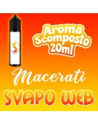 Scomposti 50ml Svapoweb Macerati &amp; Clean