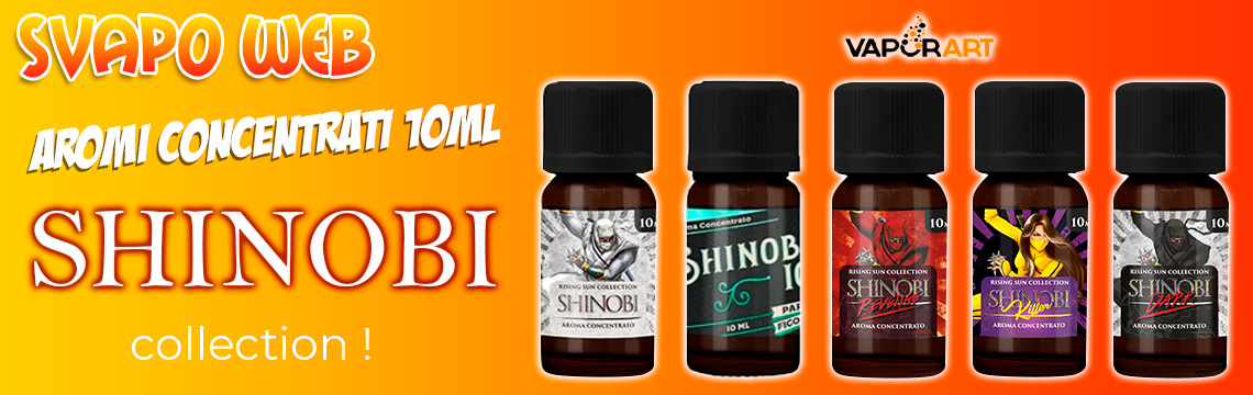 banner svapoweb aroma concentrato shinobi collection 10ml